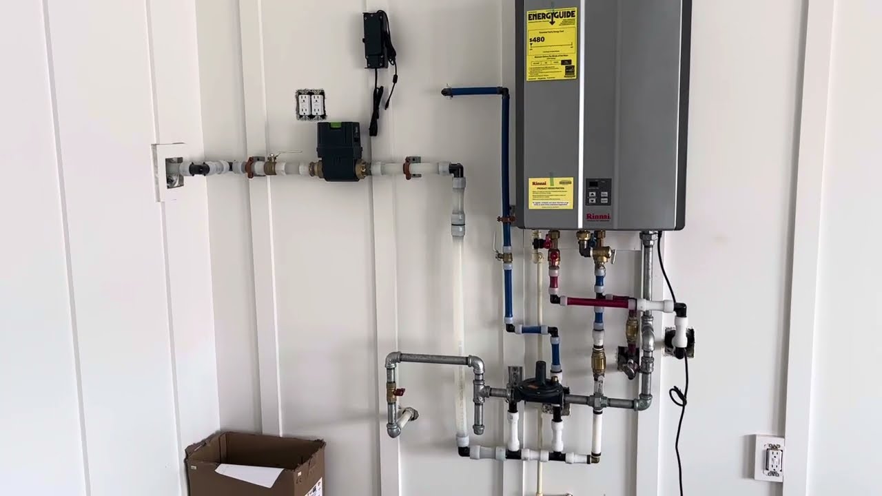 Tankless Water Heater Installation in Monterey